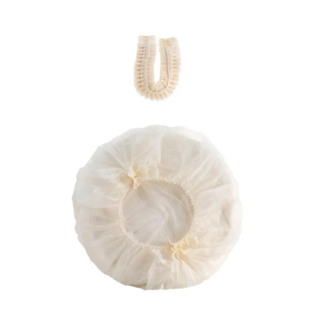 Disposable Non-Woven Bouffant Head Cover Cap | Medical, Surgical & Industrial Use | OEM Manufacturer & Exporter_11