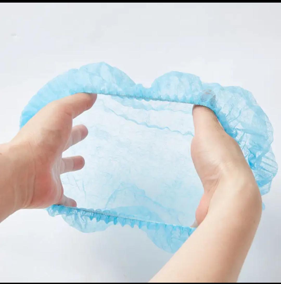 Disposable Non-Woven Bouffant Head Cover Cap | Medical, Surgical & Industrial Use | OEM Manufacturer & Exporter_24