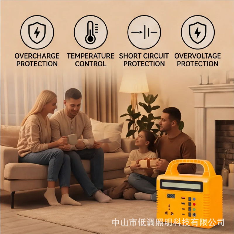 150W 22A 264WH Ultra Compact Portable Power Station, Outdoor Mobile Power Supply for Road Trip & Camping, Emergency Lighting, Household Energy Storage, Solar Charging Supported_8