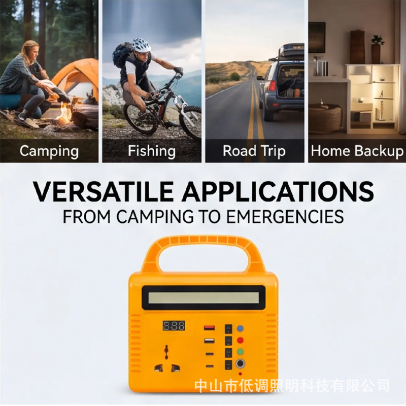 150W 22A 264WH Ultra Compact Portable Power Station, Outdoor Mobile Power Supply for Road Trip & Camping, Emergency Lighting, Household Energy Storage, Solar Charging Supported_7