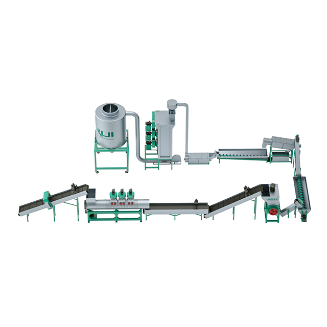Competive Price PET Sheet & Bottle Washing Line with Hot Washing_2