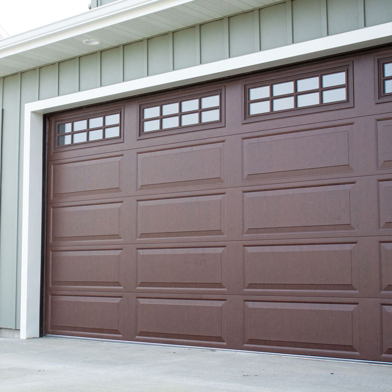 Wholesale Supply 8'x8' 9'x8' Raised Panel Overhead Garage Door_3
