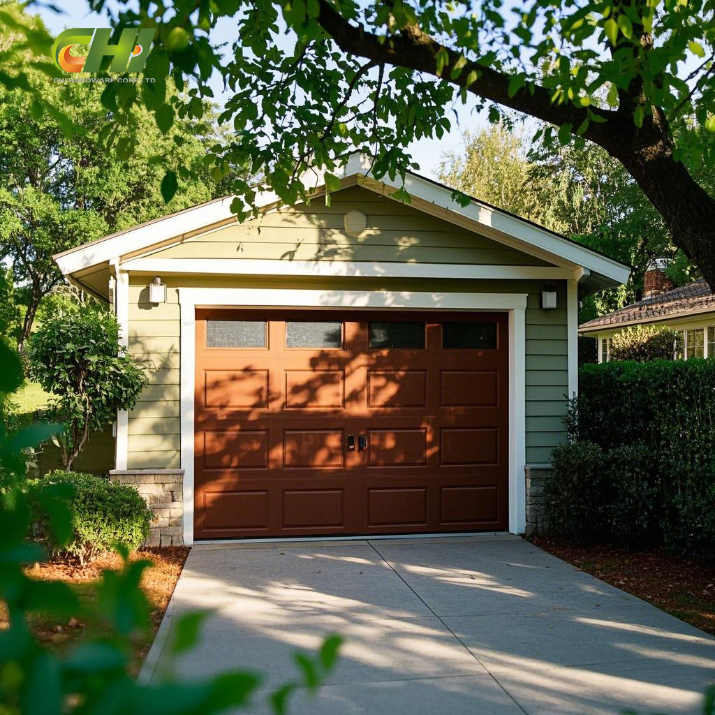 Wholesale Supply 8'x8' 9'x8' Raised Panel Overhead Garage Door_4
