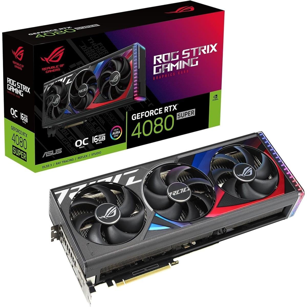 Brand new asus rog strix geforce rtx 4080 super oc 16gb graphics card
