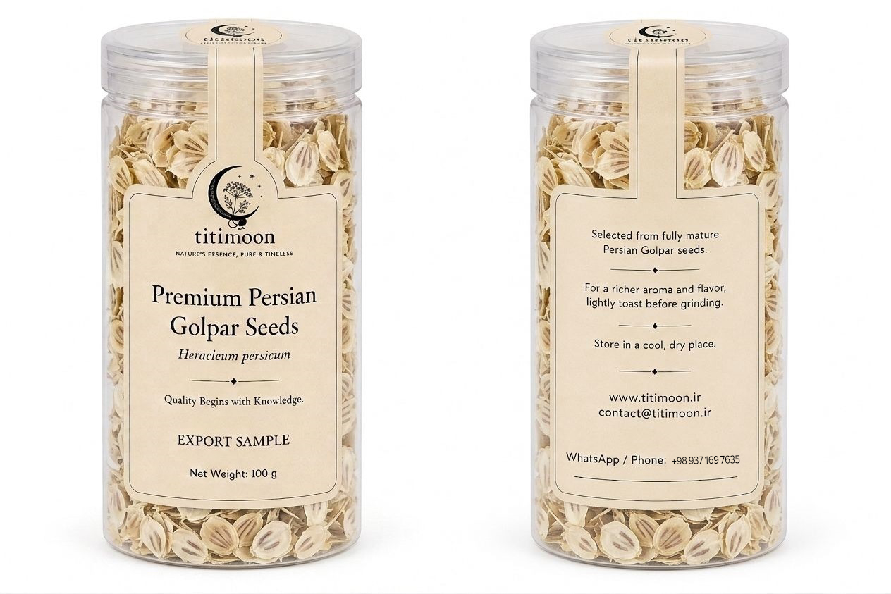 Premium persian golpar seeds (heracleum persicum)