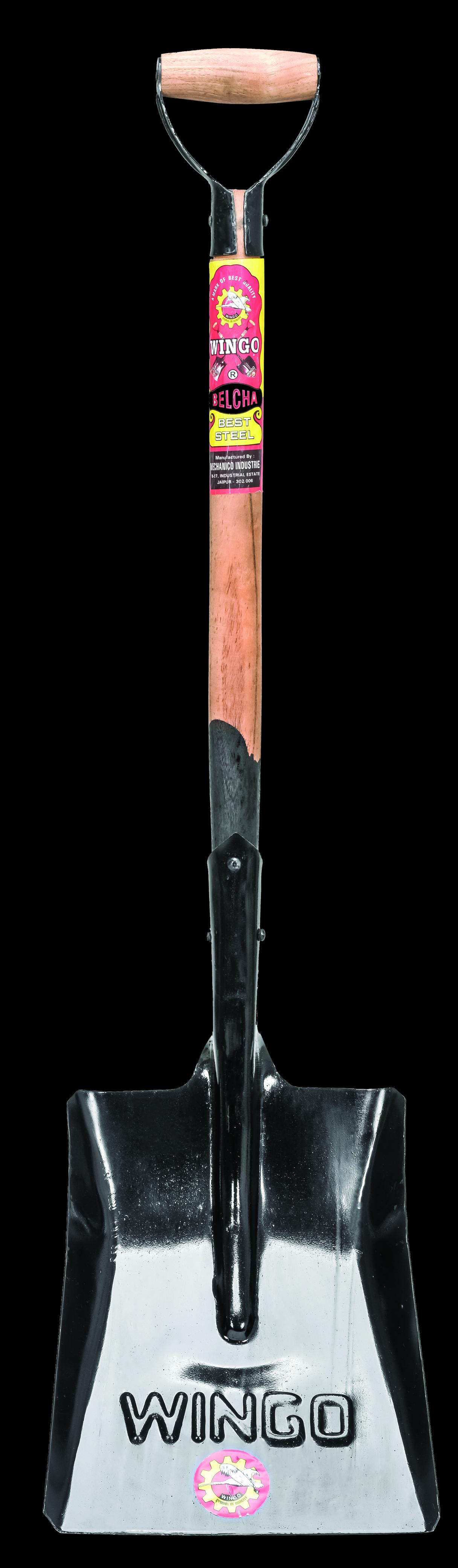 Square Shovel - Wood Handle_2