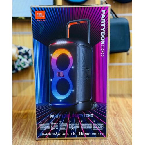 Jbl Original PartyBox 1000 Powerful Bluetooth Party Speaker With Full Panel Lights Effects 1100W with a fast delivery without no any problem  contac… See more_3