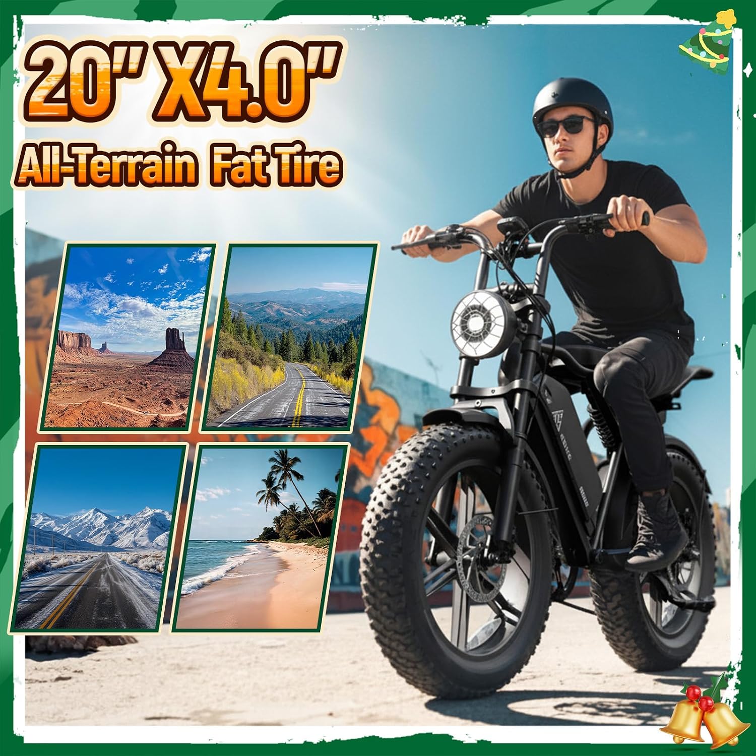 TsT Electric Bike 48V 15/25 Ah Battery 2000W Peak Motor 28MPHElectric Dirt Bike_5