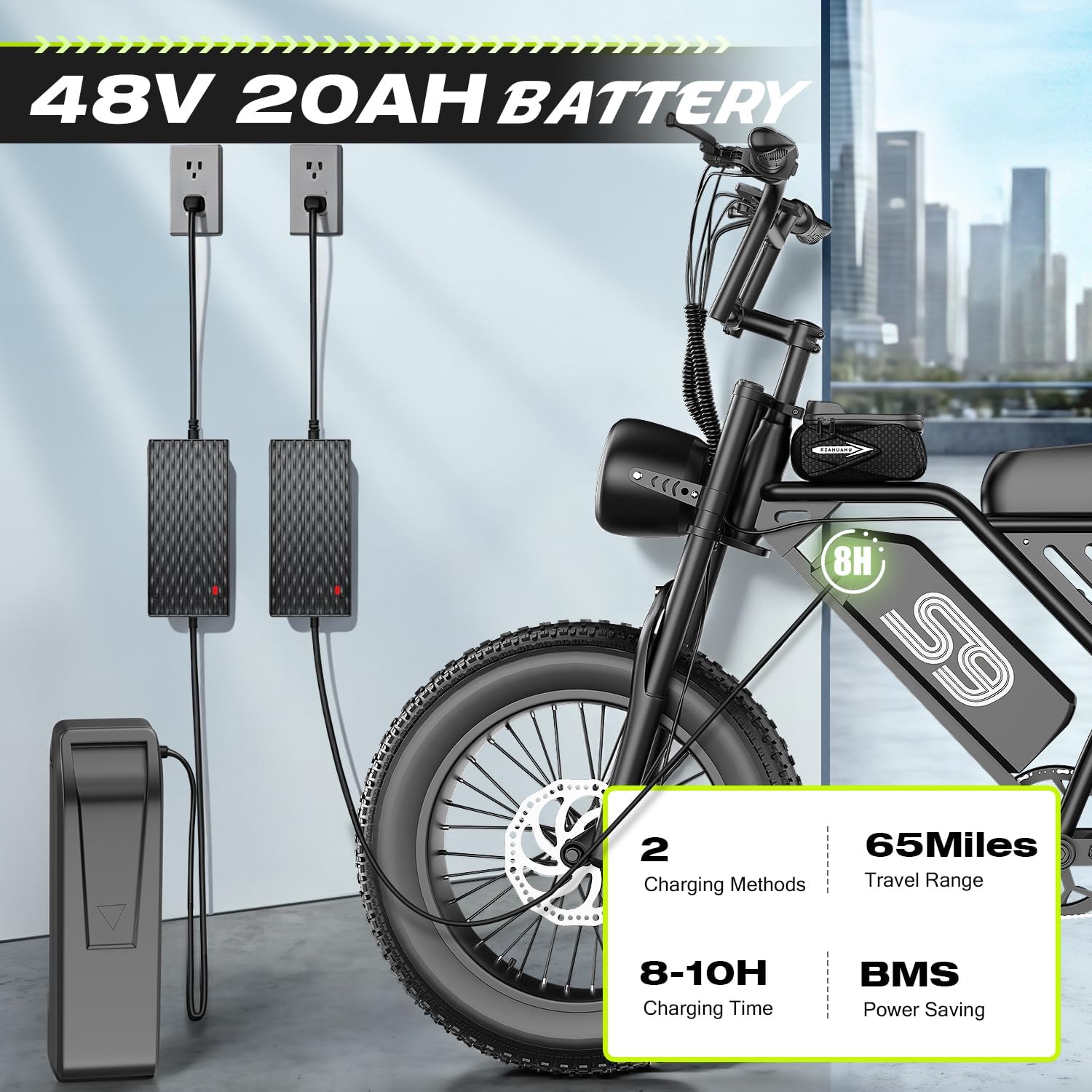 Askgo Electric Bike for Adults 1500W Peak Electric Dirt Bike_4