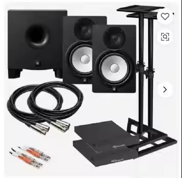 NEW ARRIVAL HS8 8 inch Powered Studio Monitor Speaker