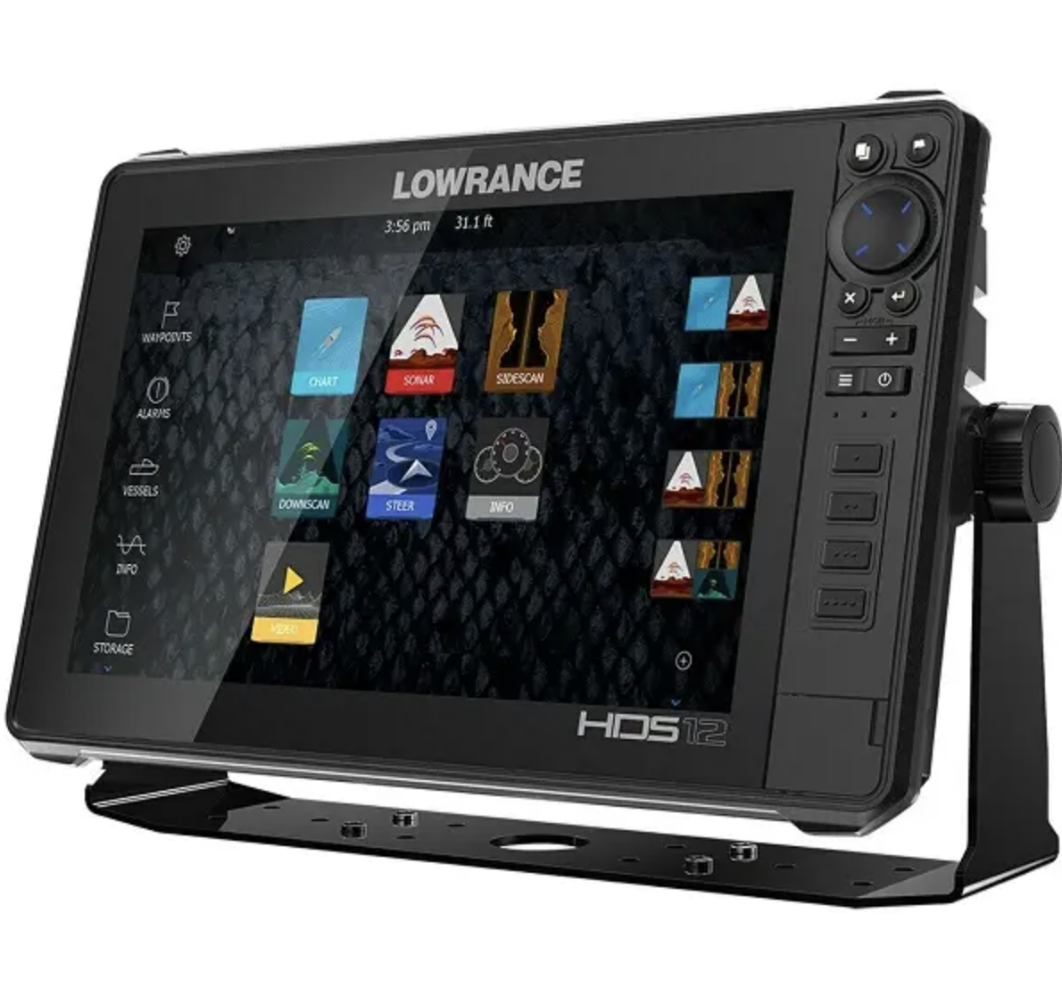 New Sales Lowrance HDS-12 Live Finder With Imaging 3-in-1 Transom C-MAP_5