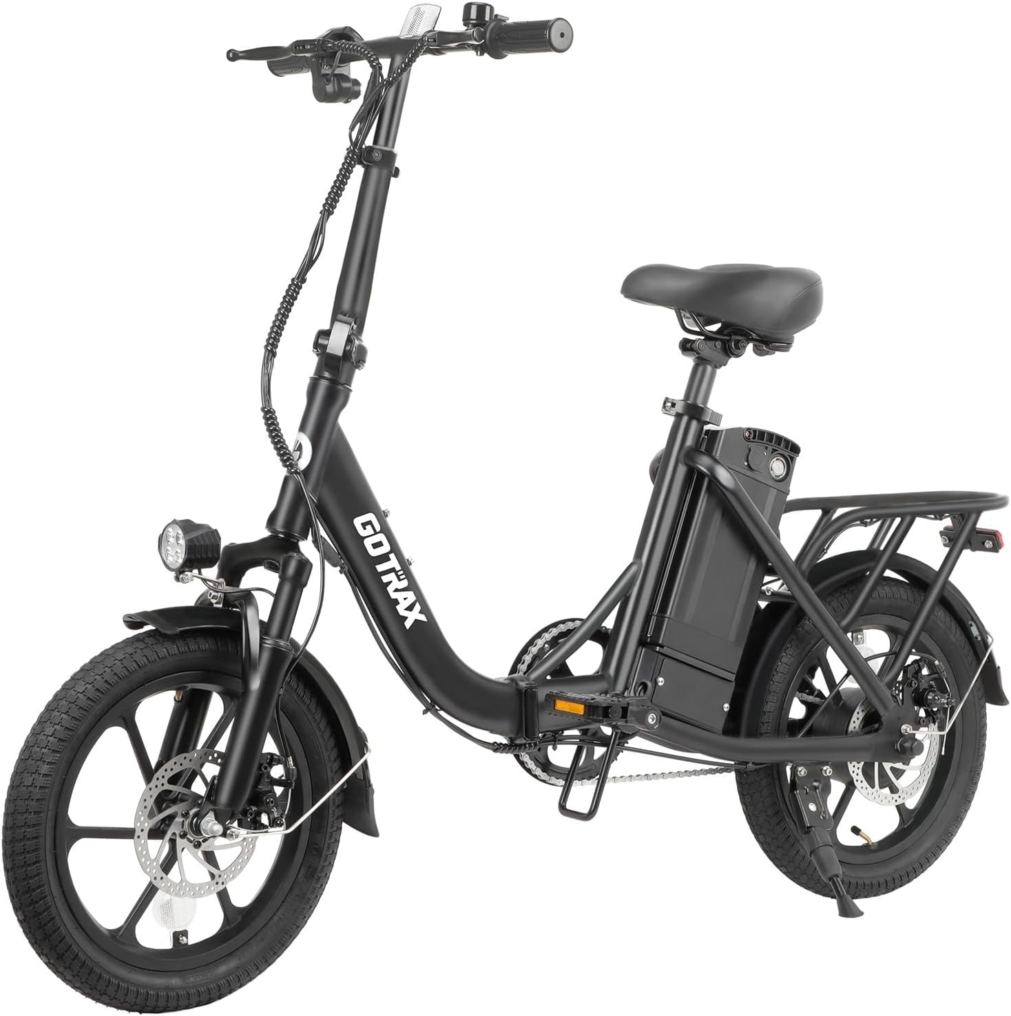 Gotrax S4 16 Folding Electric Bike for Adults & Teens Max 28 Mile 15.5Mph Bike_2
