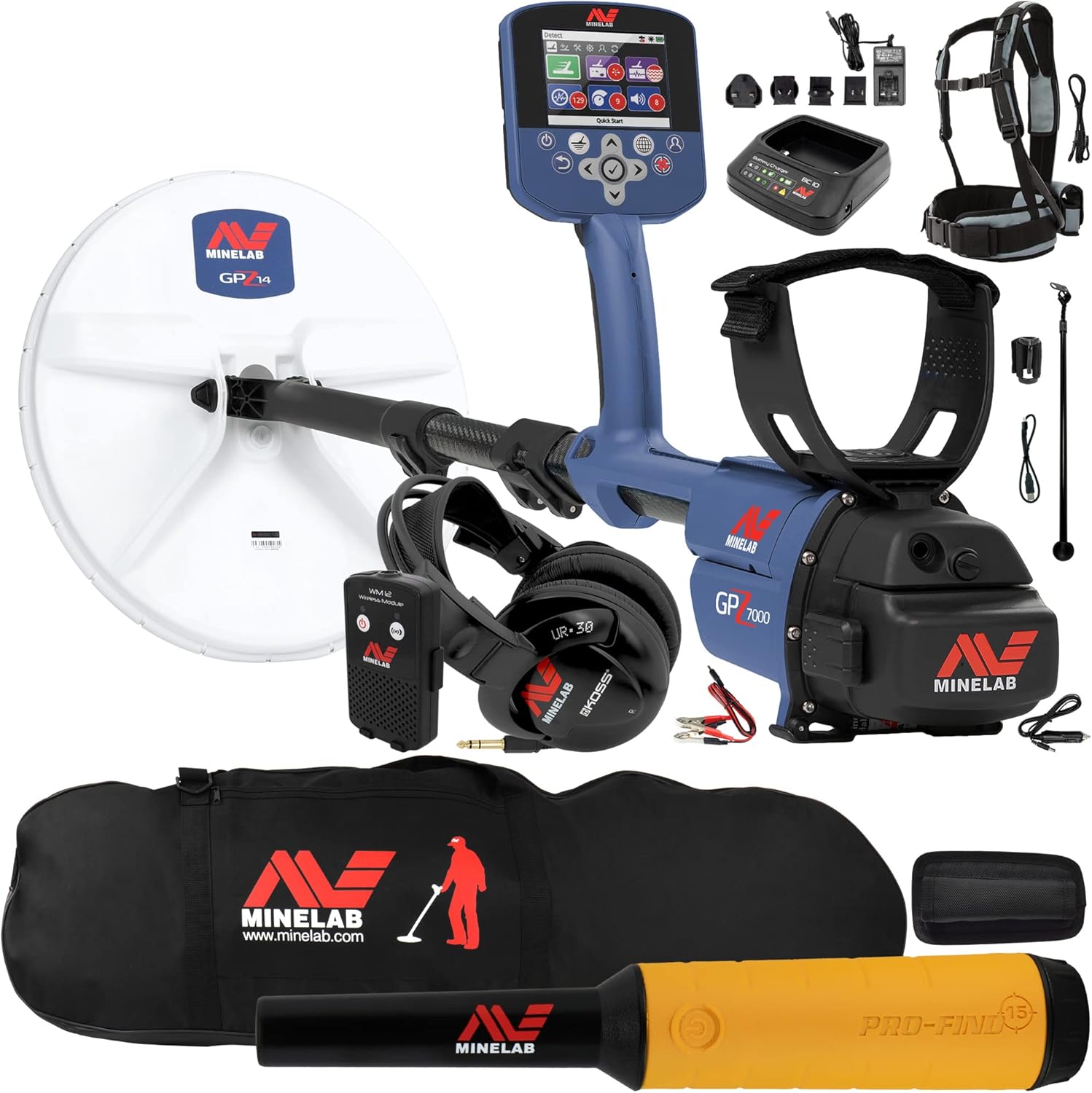 Minelab Metal Detectors GPZ 7000 All Terrain Gold Metal Detector_3
