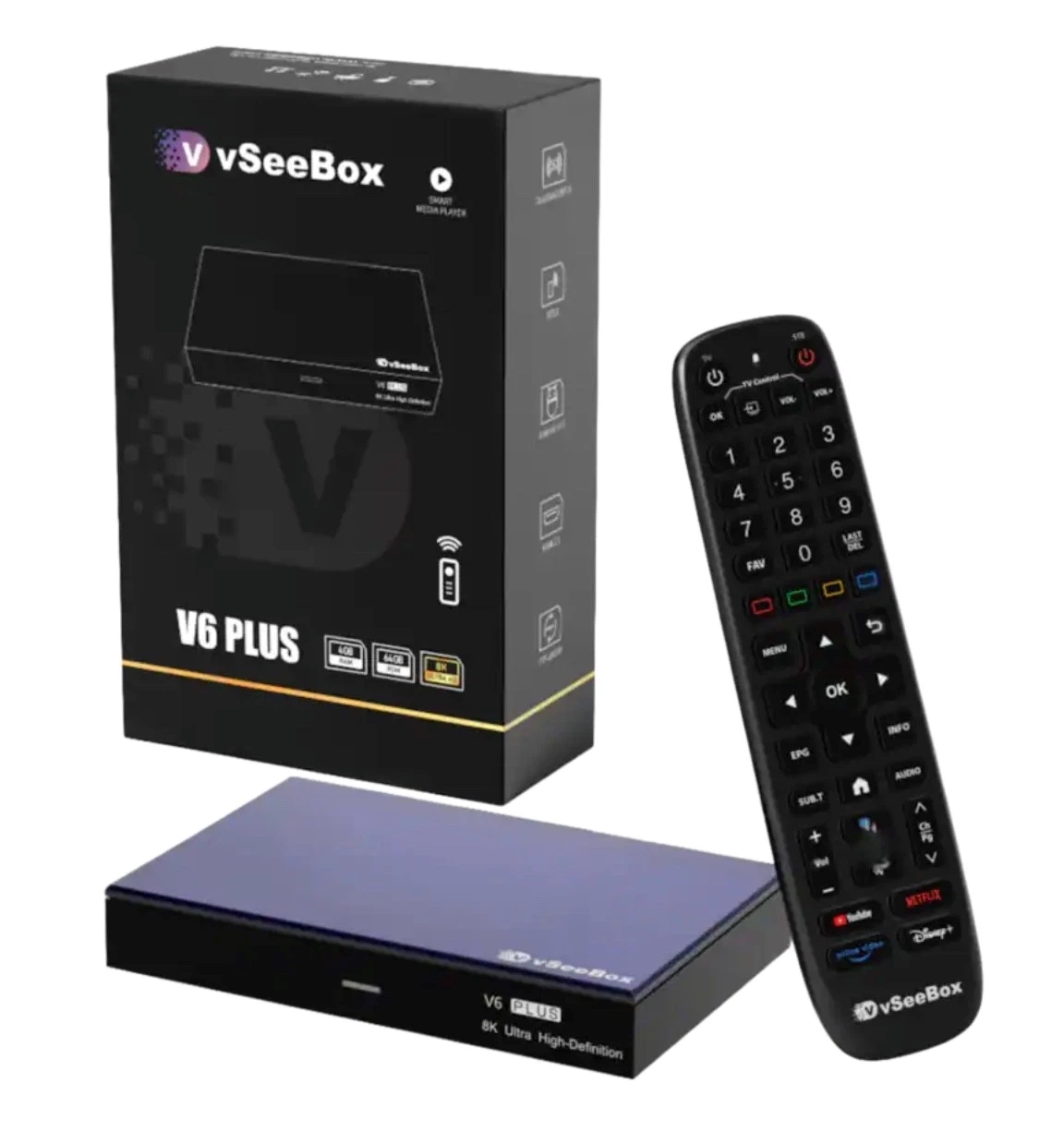 NEW 2026 vSeeBox V6 PLUS Android 14.0 TV Box 4GB 64GB_2