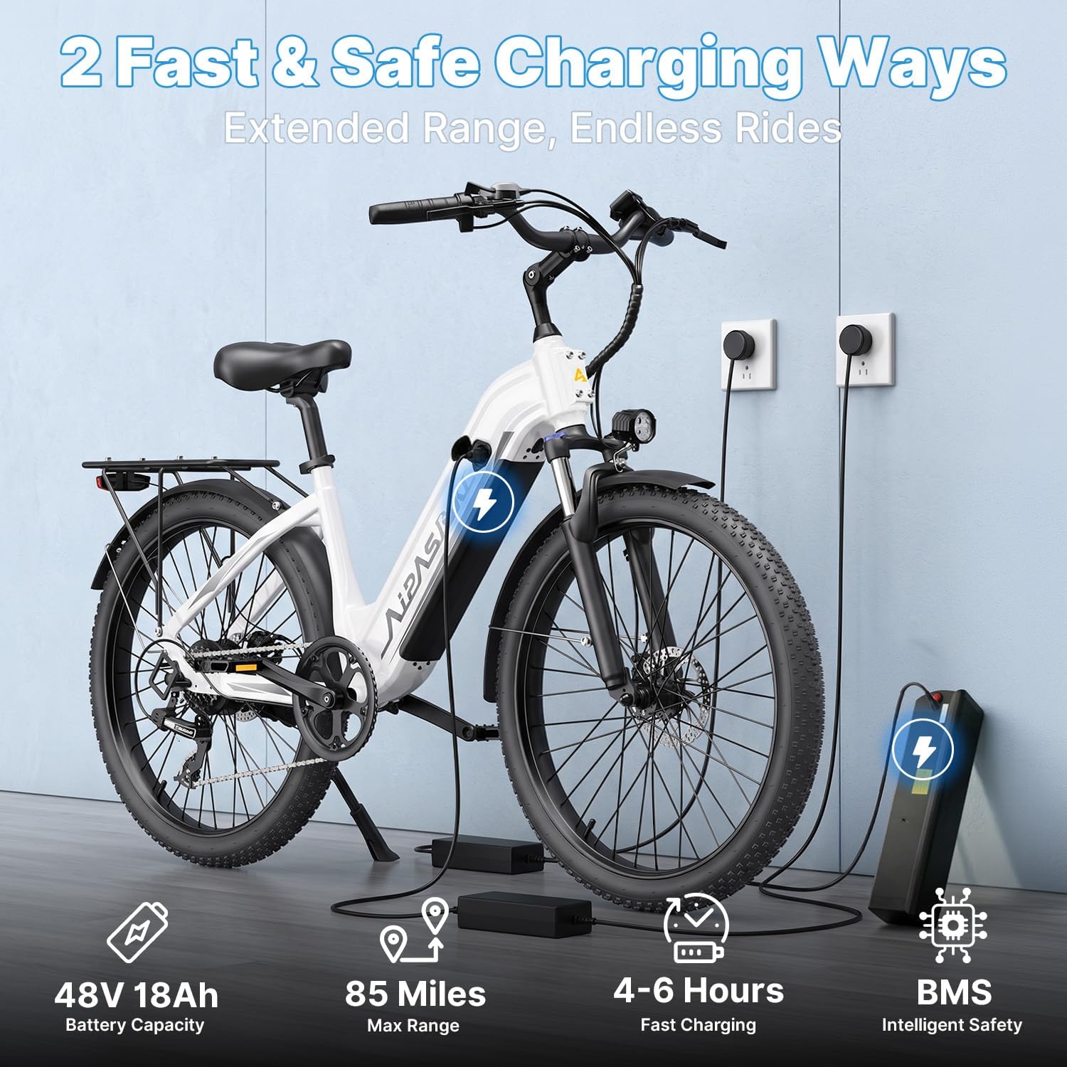 Aipas C1 Max/C2 Max Electric Bike for Adults 864Wh Removable Battery_6