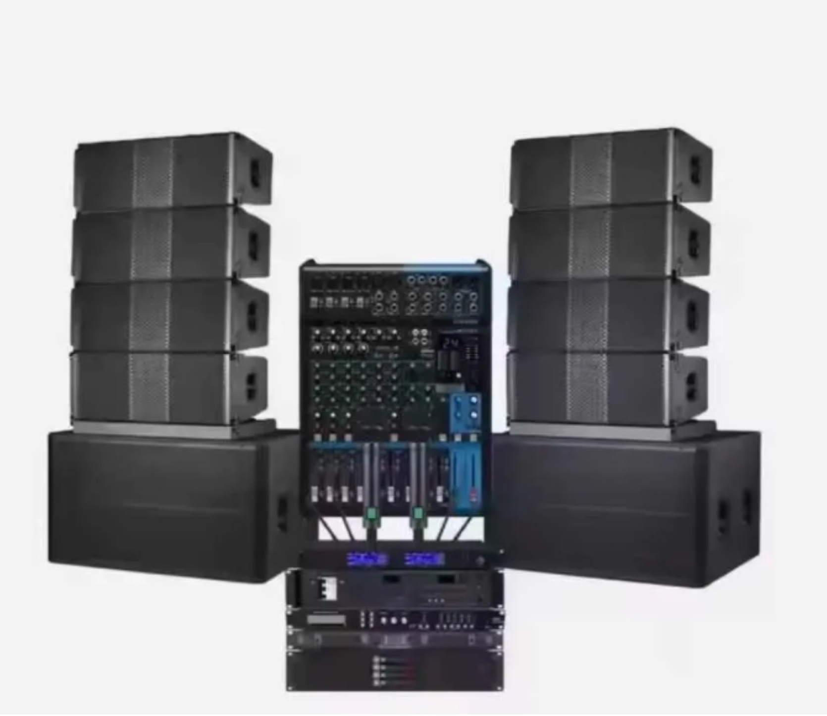 Brand New Original 18 Inch Subwoofer Line Array Pro Sound Speaker Systems_2