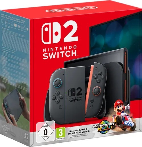 100% Brand New Authentic for Switch 2 256GB Console with Wi-Fi | SEALED 10000 Built-in Games_3