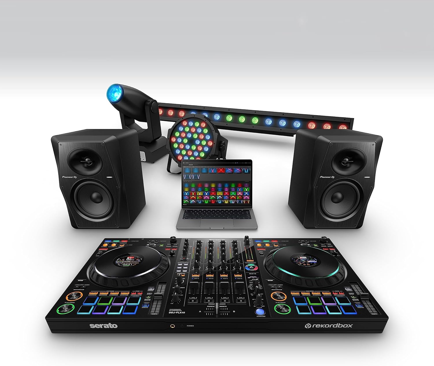 Pioneer DJ DDJ-FLX10 4-Channel DJ Controller Track Separation_6