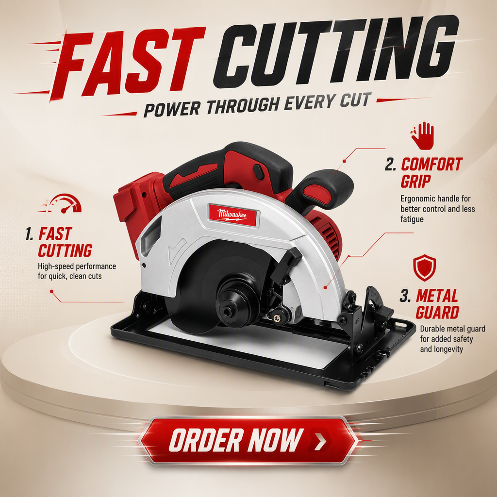 Milwaukee FUEL 10-in-1 Combo Kit, Auto Repair Power Tool Set, Complete Kit with 4 Batteries, Fast Charger & Carrying Bag_4