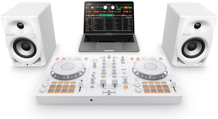 Pioneer DJ DDJ-FLX4 2-Channel DJ Controller 16 Pads White_3