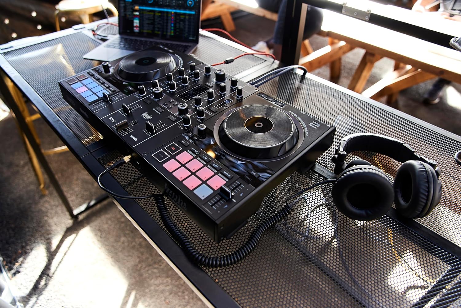 Hercules DJ Control Inpulse 500-2-Deck DJ Controller for Serato & DJUCED_5