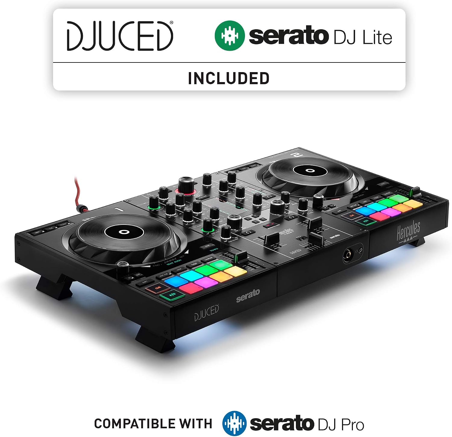 Hercules DJ Control Inpulse 500-2-Deck DJ Controller for Serato & DJUCED_2