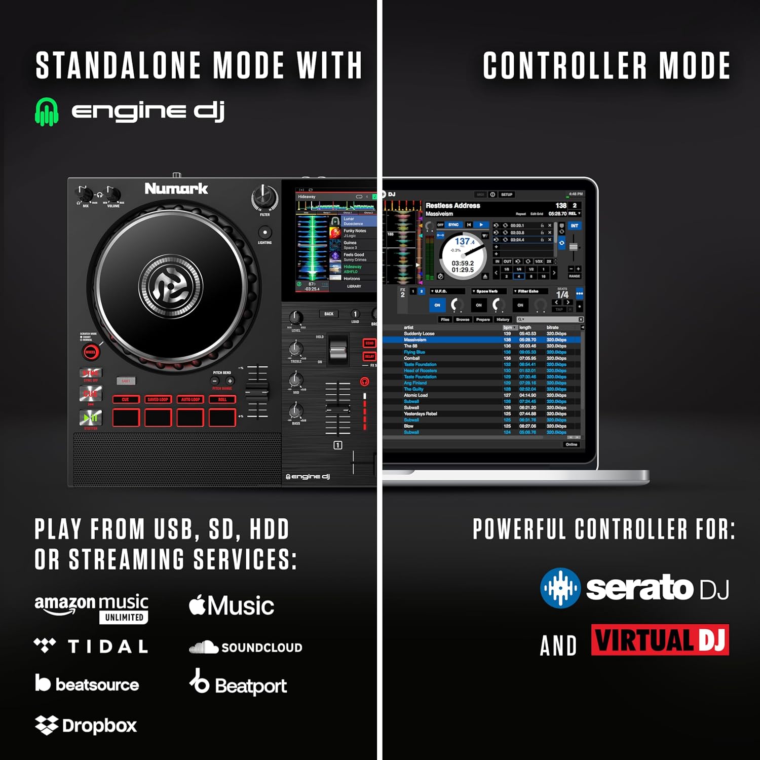 Numark Mixstream Pro  DJ Controller_7