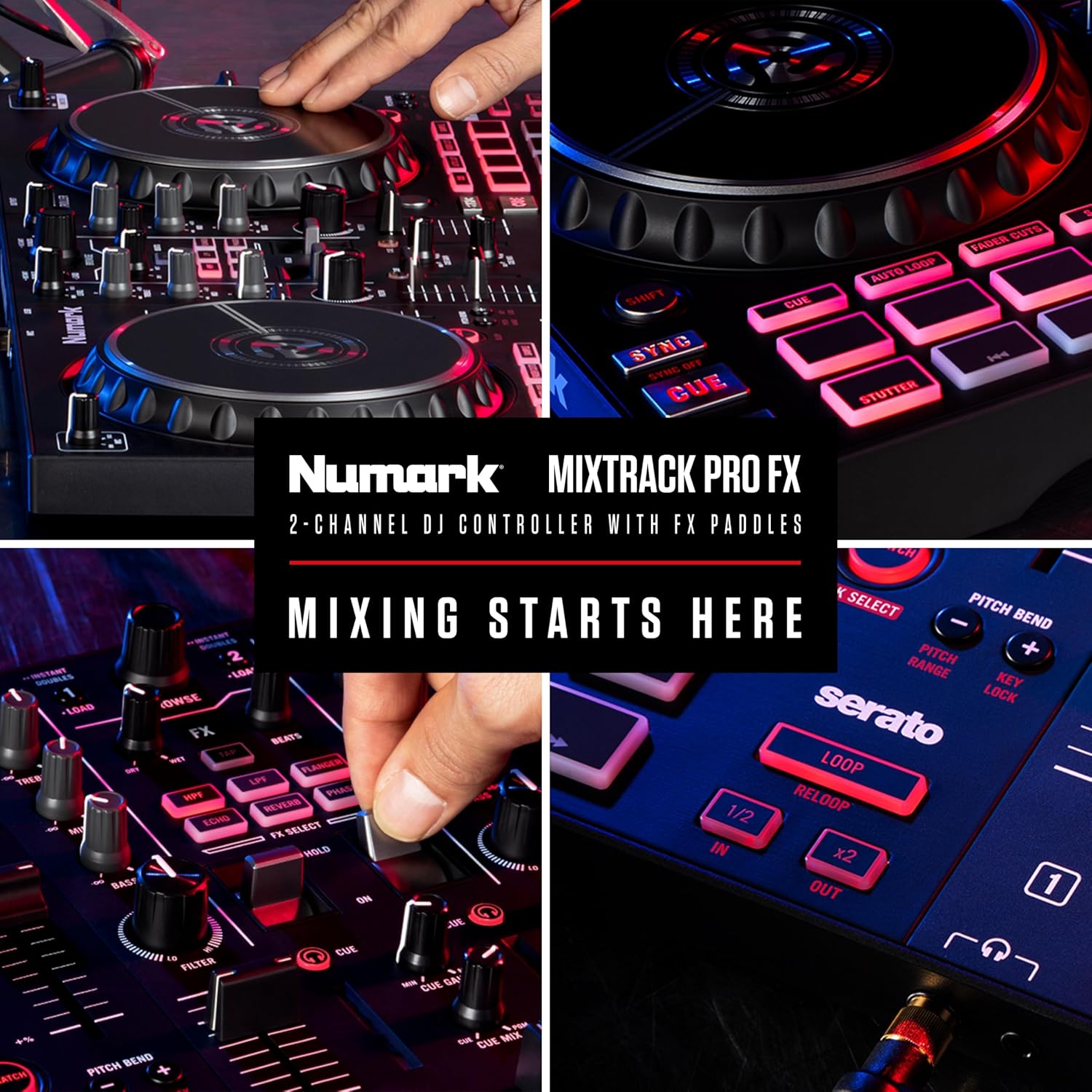 Numark Mixtrack Pro FX DJ Controller_4