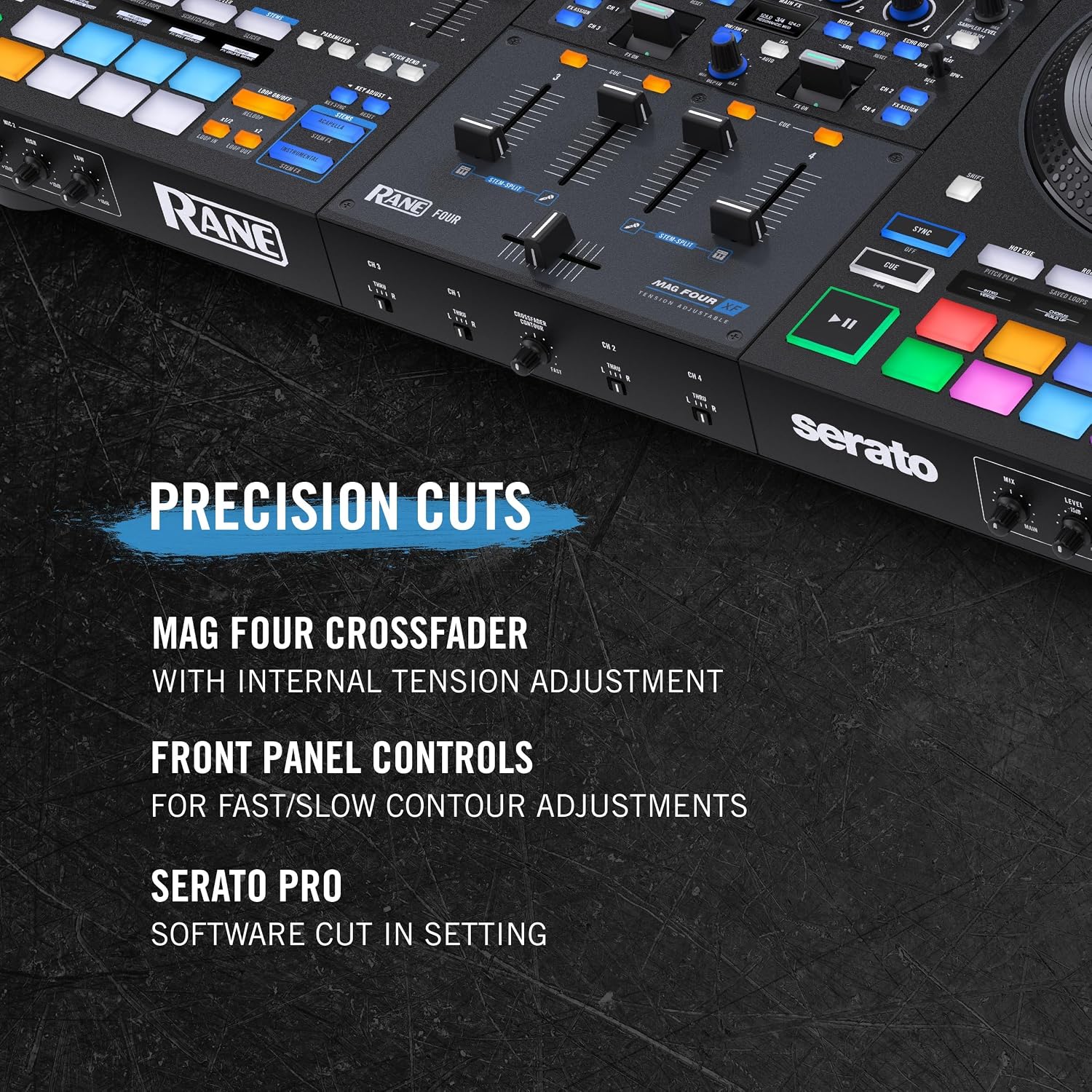 RANE FOUR Professional Stems DJ Controller_3