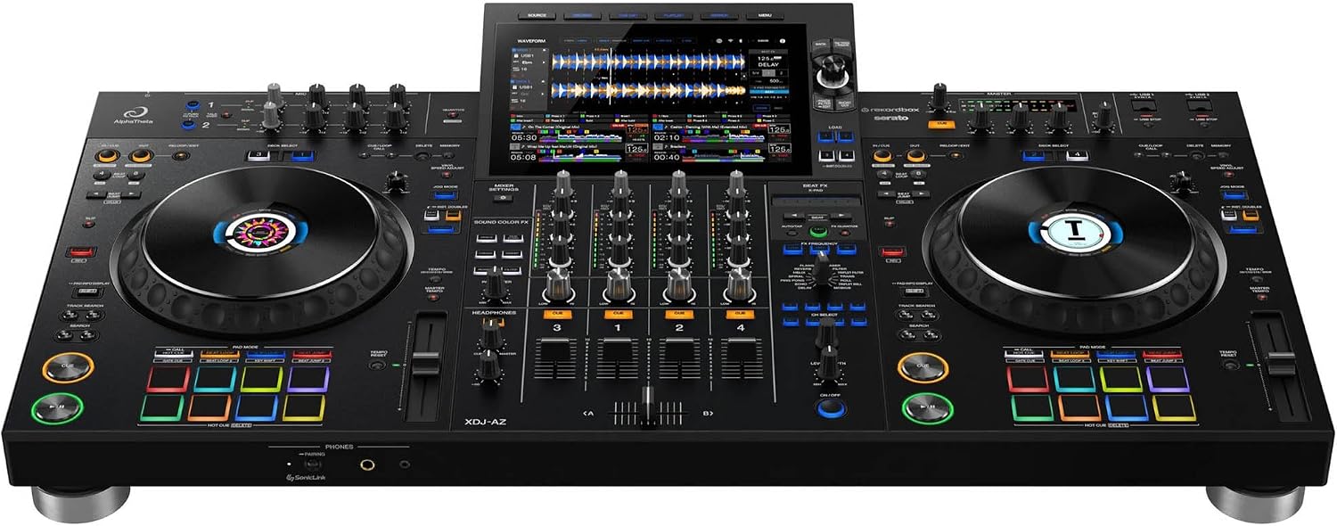 Pioneer DJ XDJ-AZ Professional 4-Deck All-in-One DJ System_9