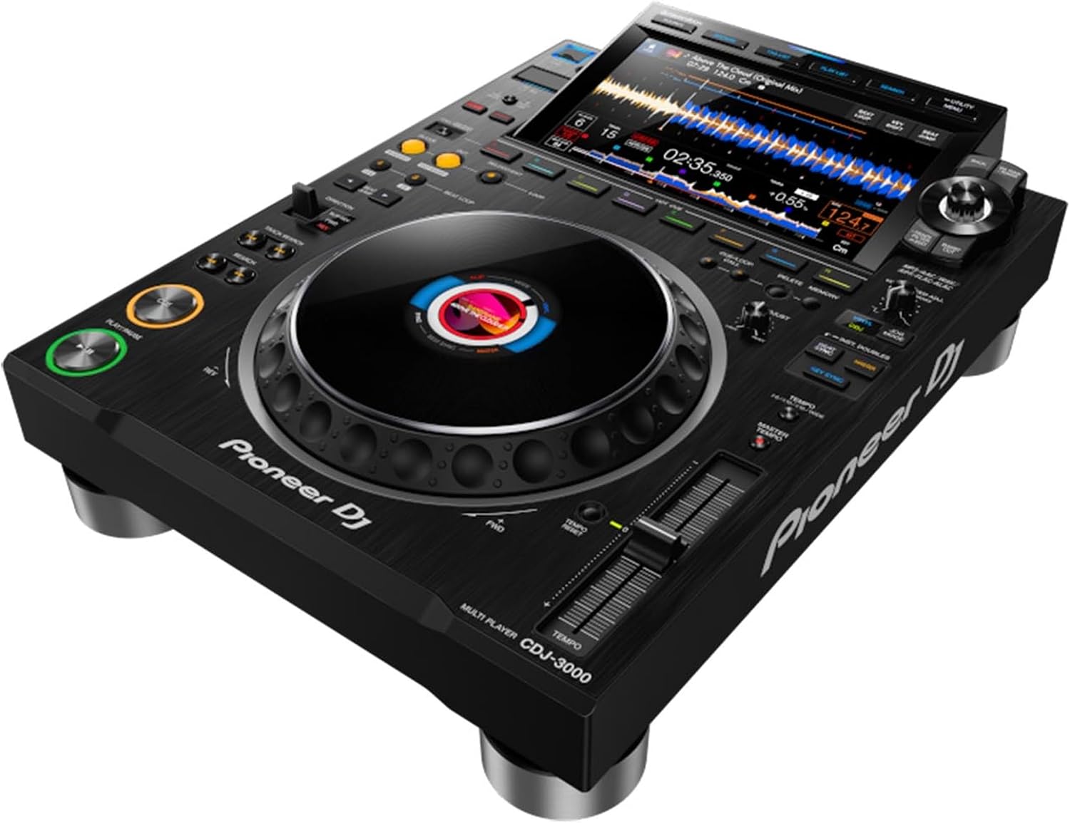Pioneer Professional CDJ-3000 DJ Multi Player w/Stand Alone_2
