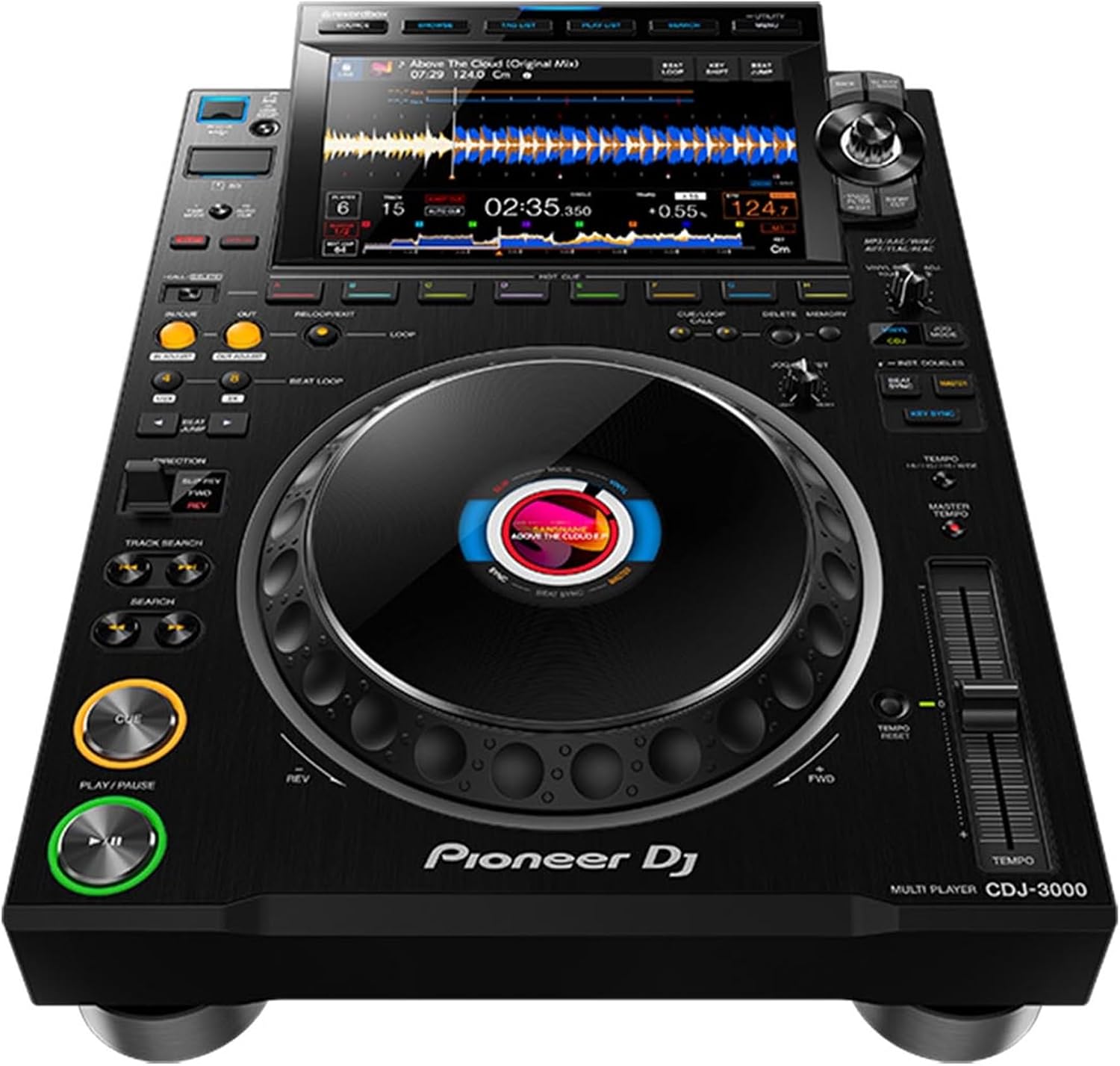 Pioneer Professional CDJ-3000 DJ Multi Player w/Stand Alone_7