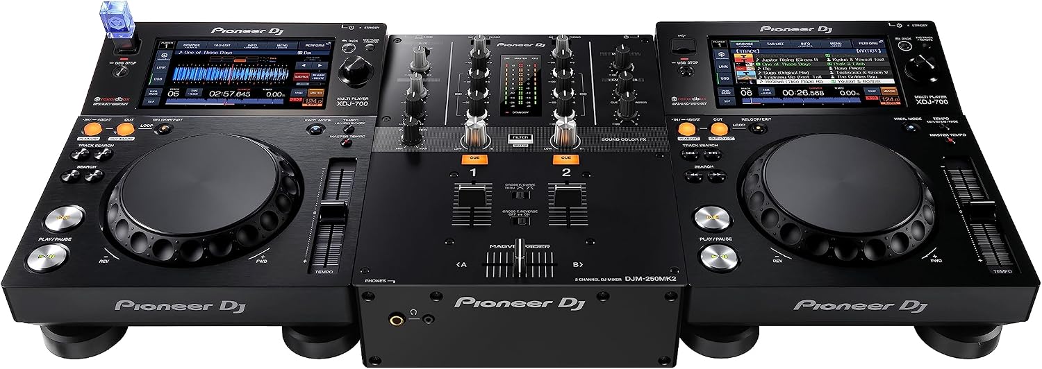 Pioneer DJ DJM-250MK2 2-Channel DJ Mixer Black_6