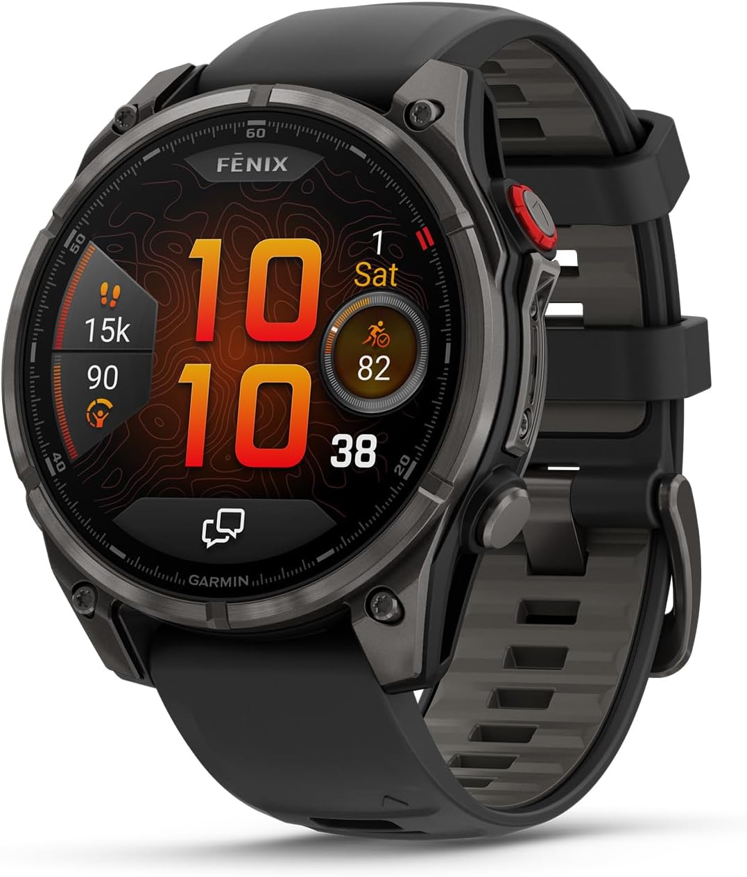Garmin fēnix 8 Pro 51mm Sapphire DLC Titanium Black/Pebble Gray_2