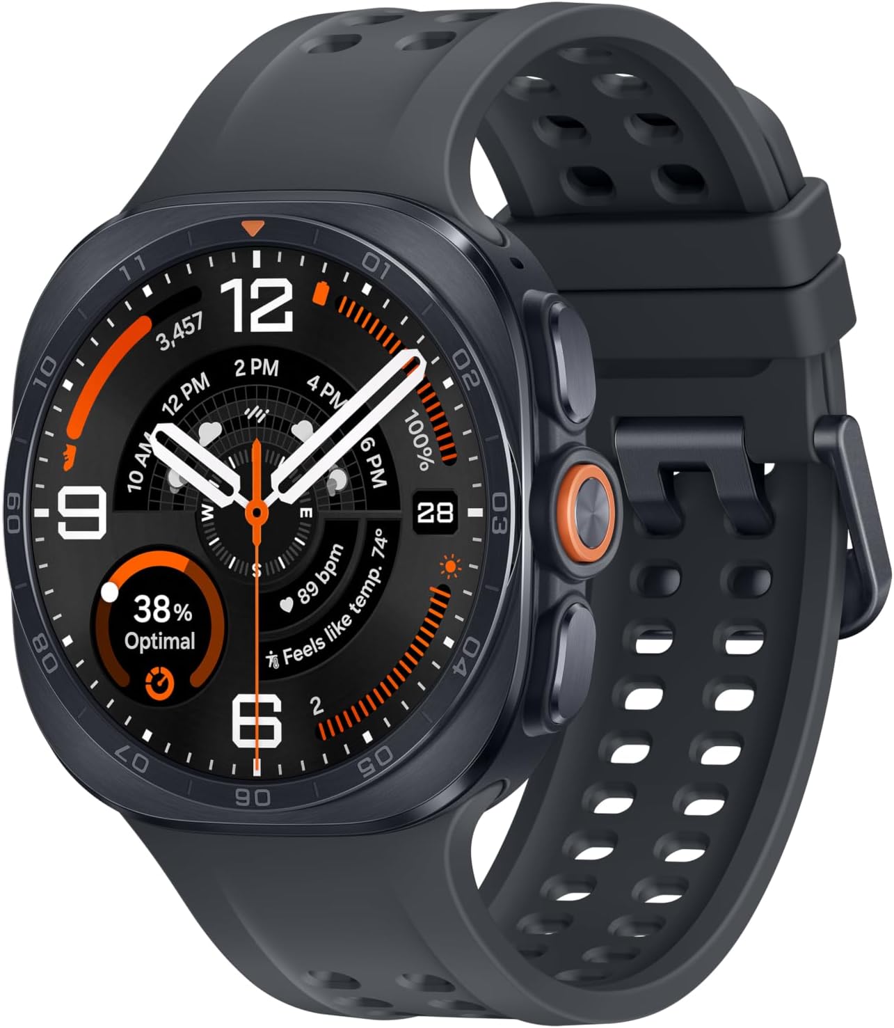 Samsung galaxy watch ultra2 titanium gray 47mm lte smartwatch