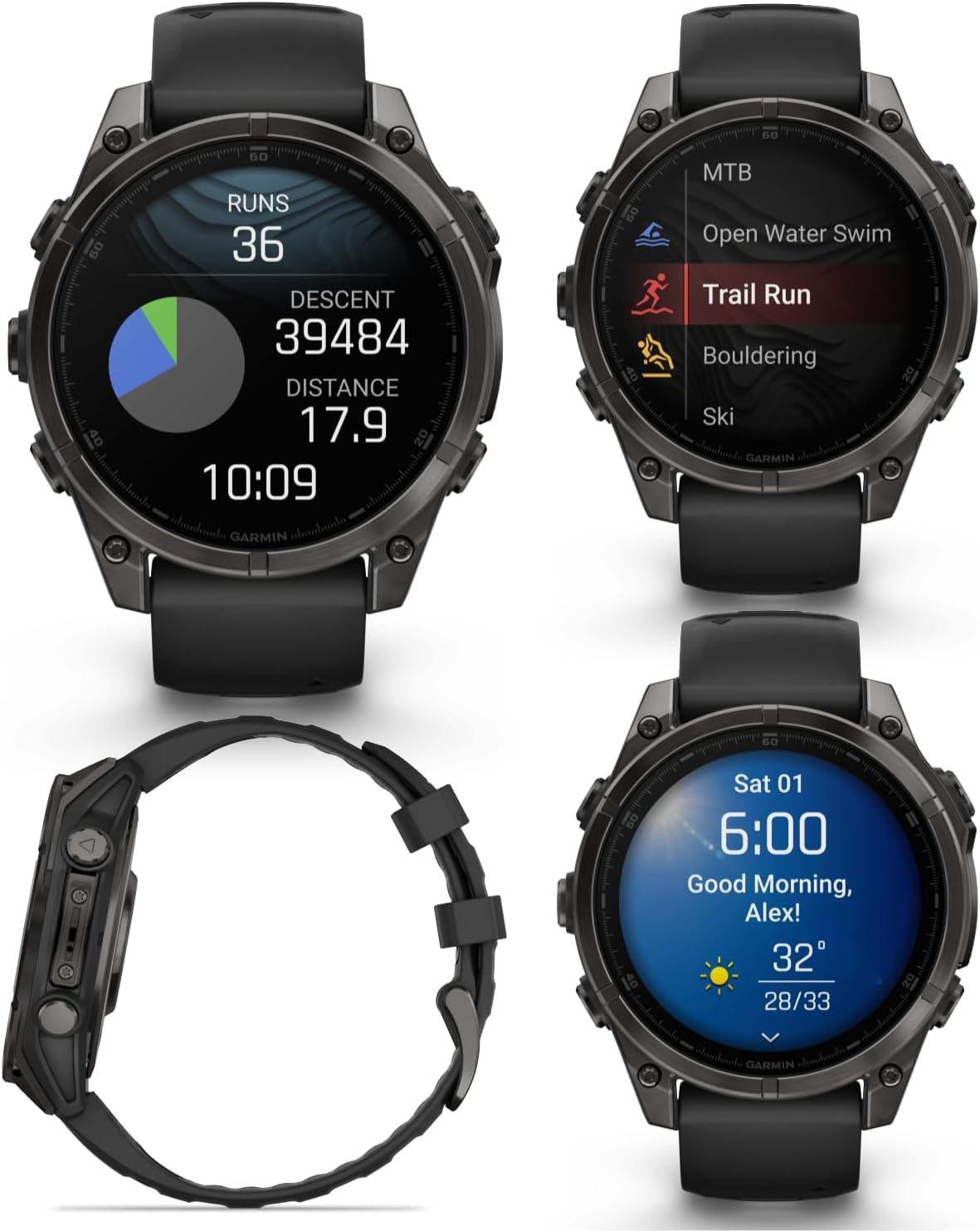 Garmin Fenix8 47 mm AMOLED Sapphire Multisport GPS Smartwatch_3