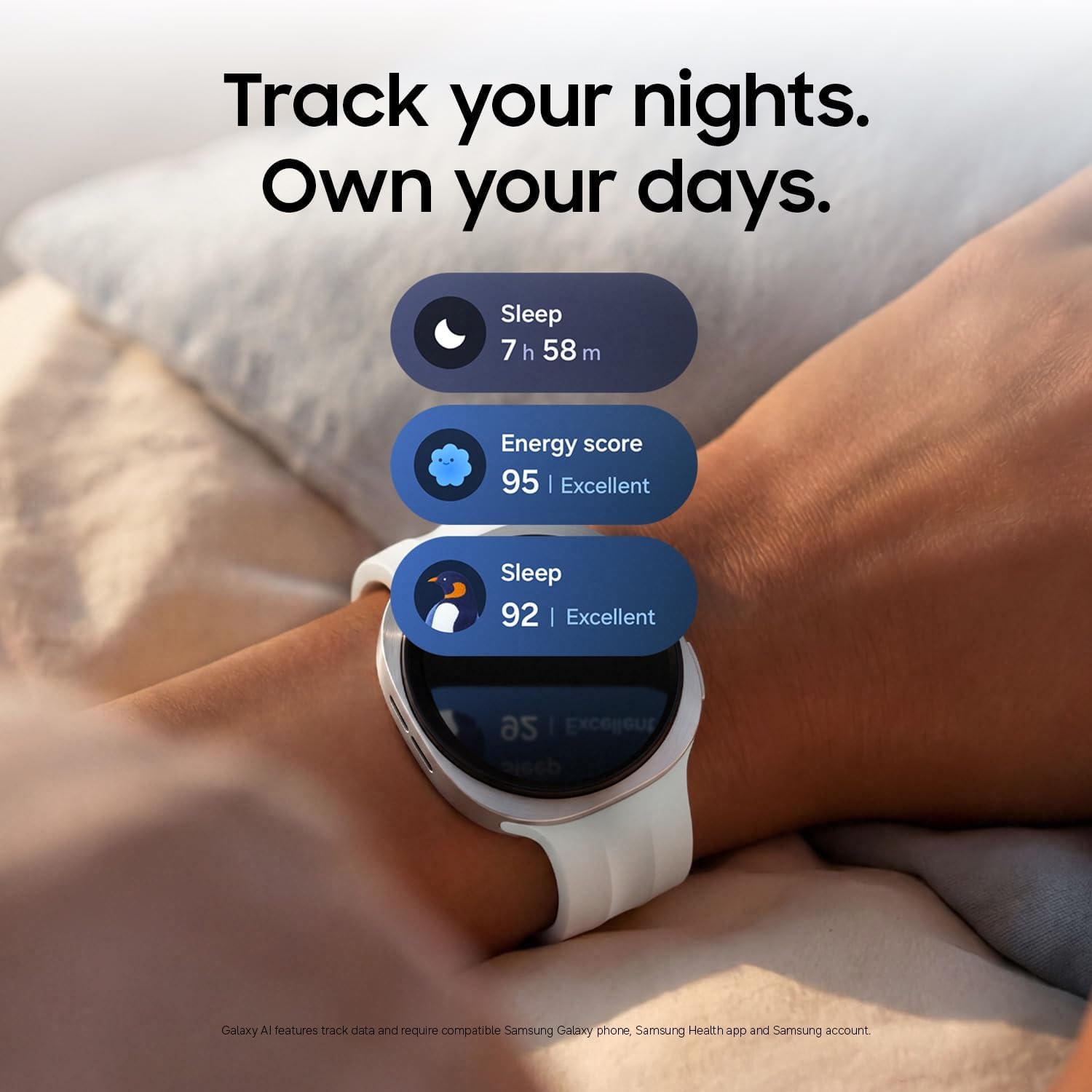 Samsung Galaxy Watch9 Graphite 44mm Bluetooth Smartwatch_4