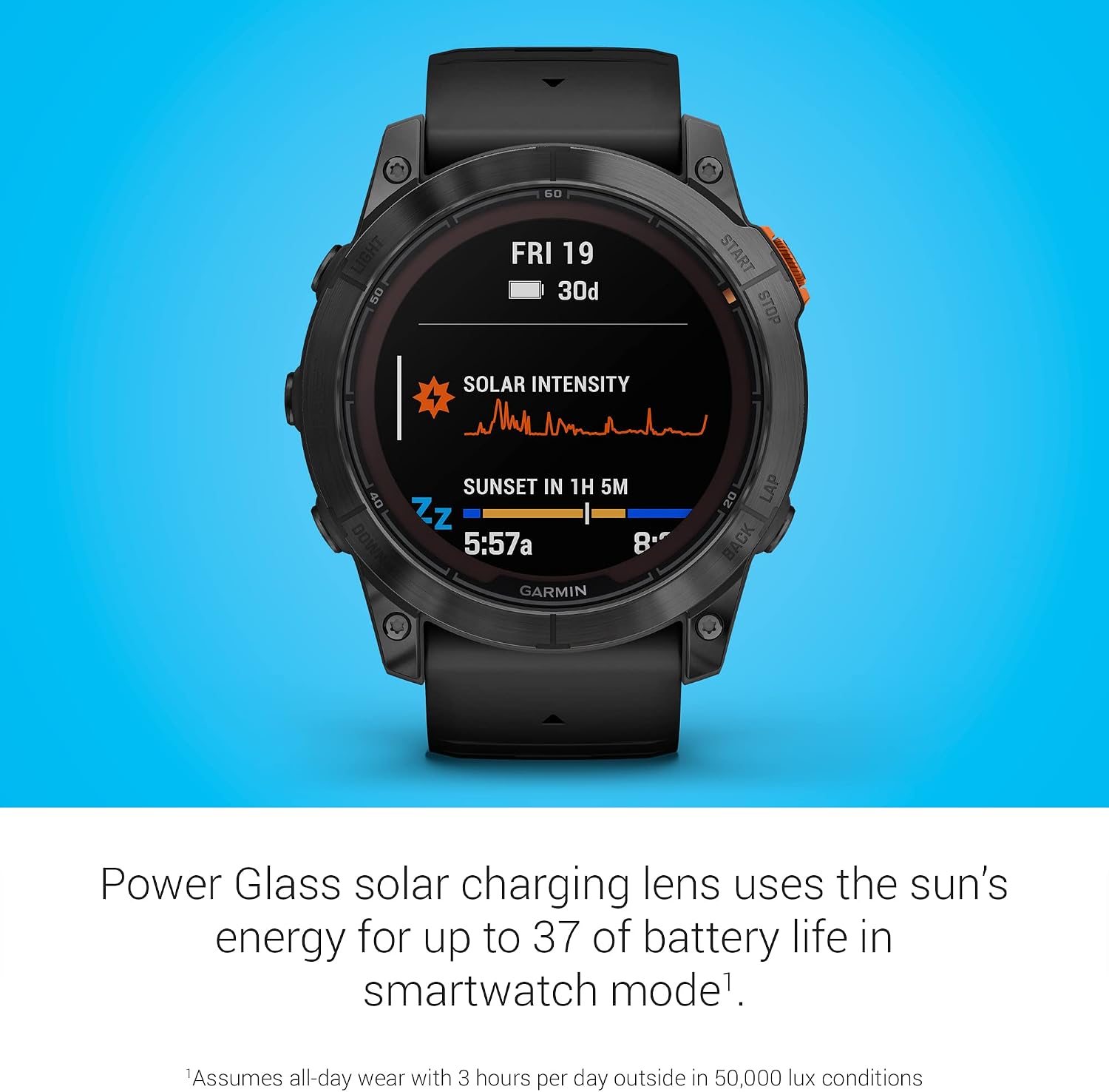 Garmin fenix 7X Pro Solar Multisport GPS Smartwatch_3