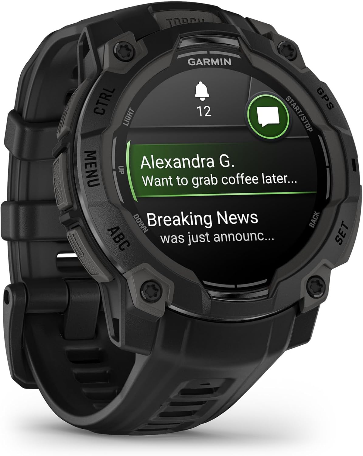 Garmin Instinct 3 AMOLED Rugged GPS Smartwatch 45mm_9