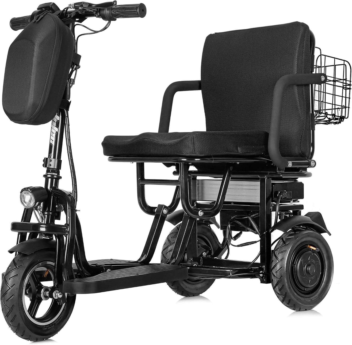 MotoTec Folding Mobility Electric Trike 48v 700w Dual Motor_6