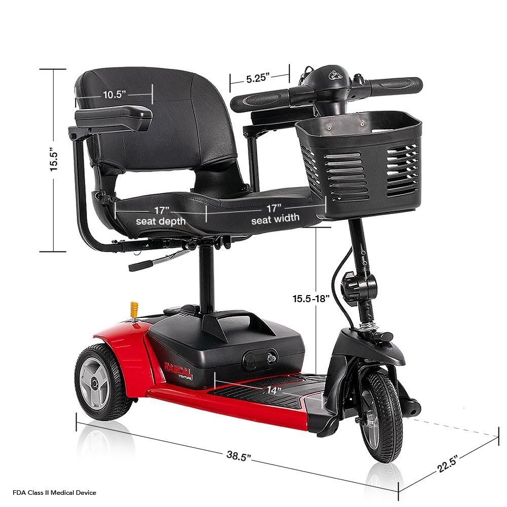 3-Wheel Portable Mobility Scooter_3