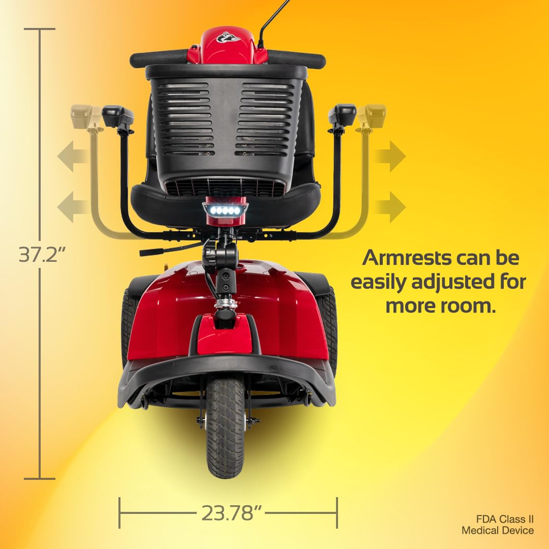 Conquest 3-Wheel Heavy-Duty Outdoor Mobility Scooter_4