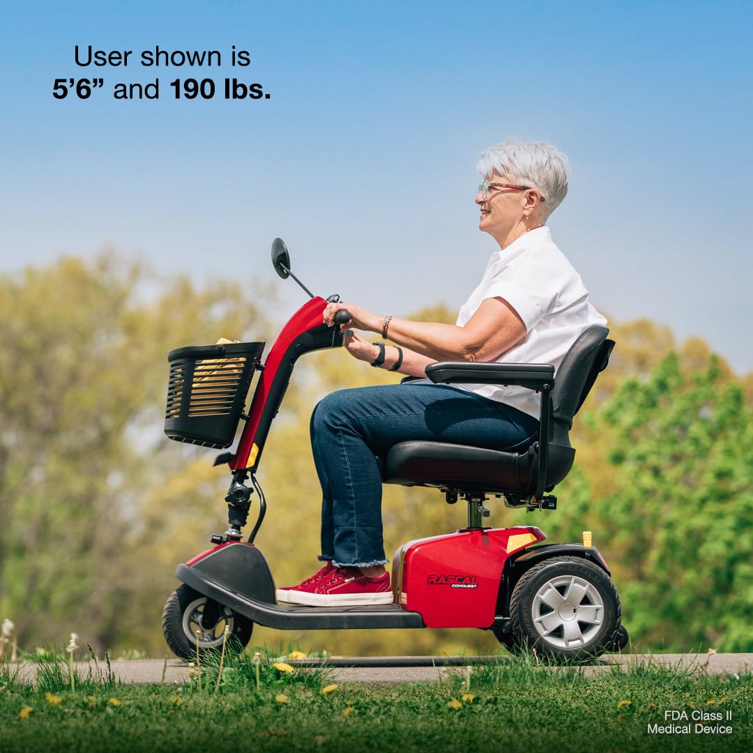 Conquest 3-Wheel Heavy-Duty Outdoor Mobility Scooter_7