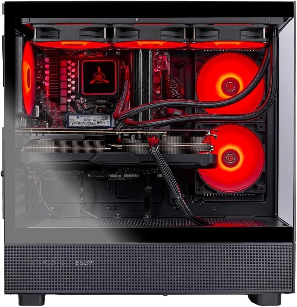 Skytech Gaming PC Desktop Ryzen 7 9850X3D RX9070XT 32GB RAM 2TB SSD_5