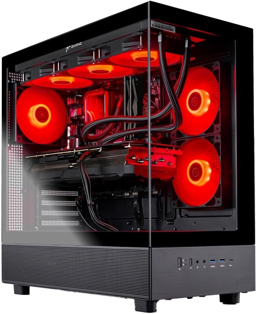 Skytech Gaming PC Desktop Ryzen 7 9850X3D RX9070XT 32GB RAM 2TB SSD_6