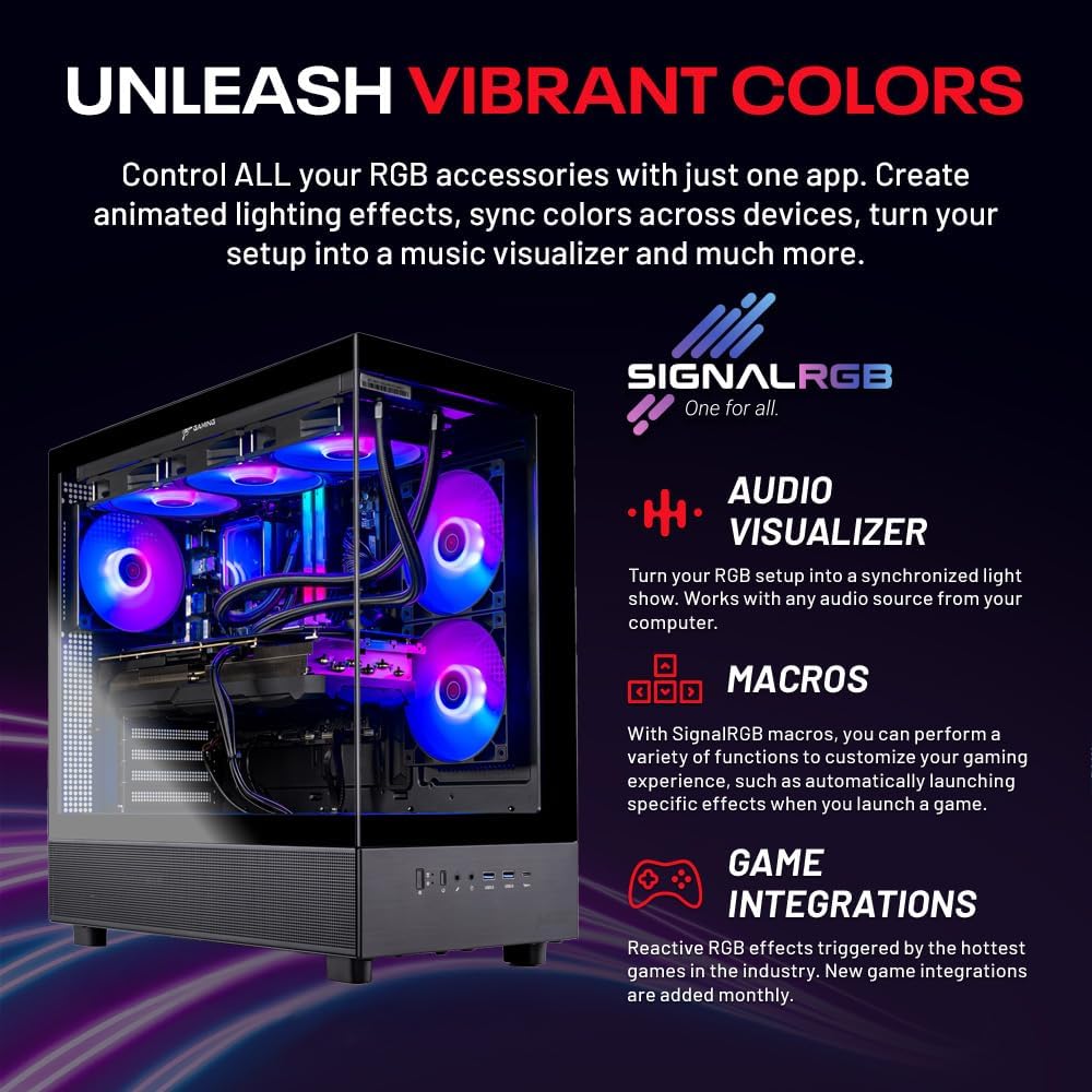 Skytech Gaming PC Desktop Ryzen 7 9850X3D RX9070XT 32GB RAM 2TB SSD_3