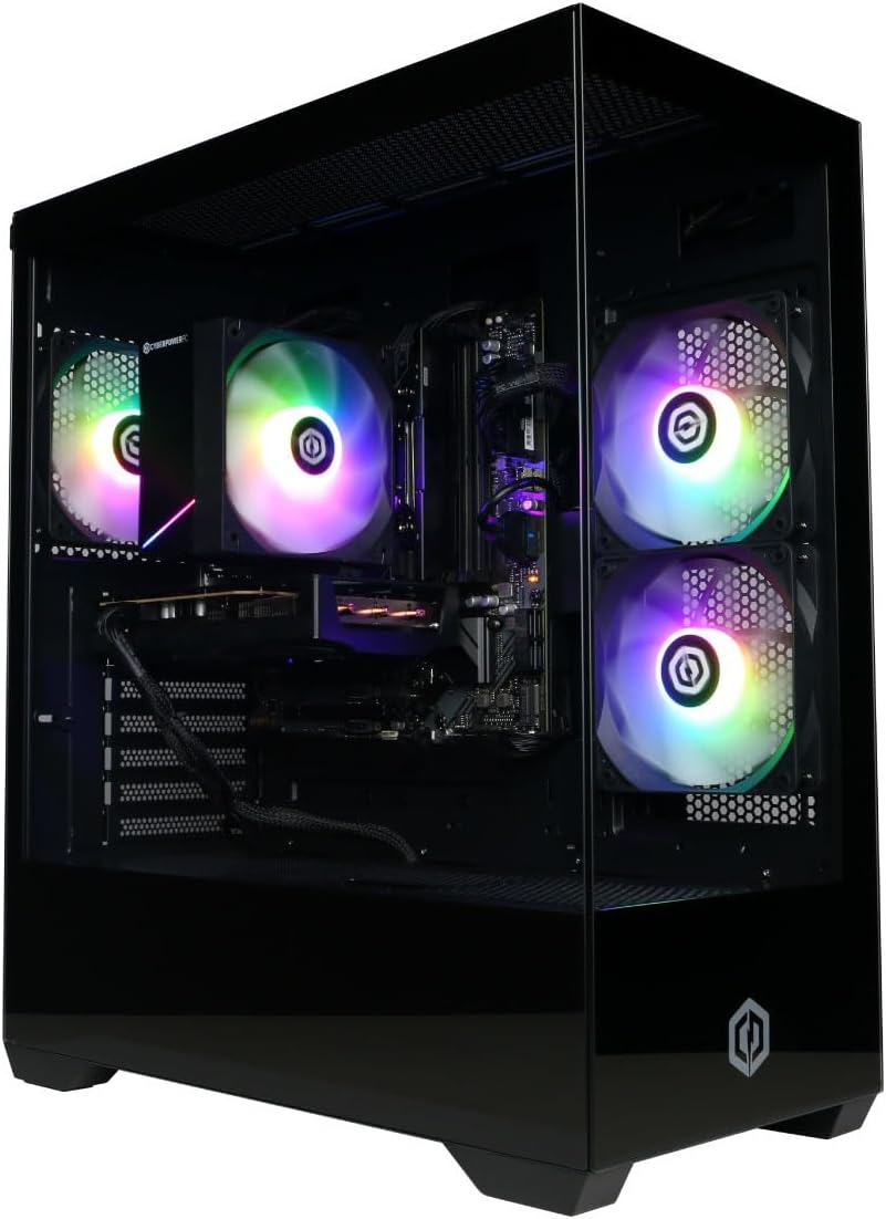 CyberPowerPC Gaming PC, Intel Core i5-14400F, GeForce RTX 5060 8GB_3