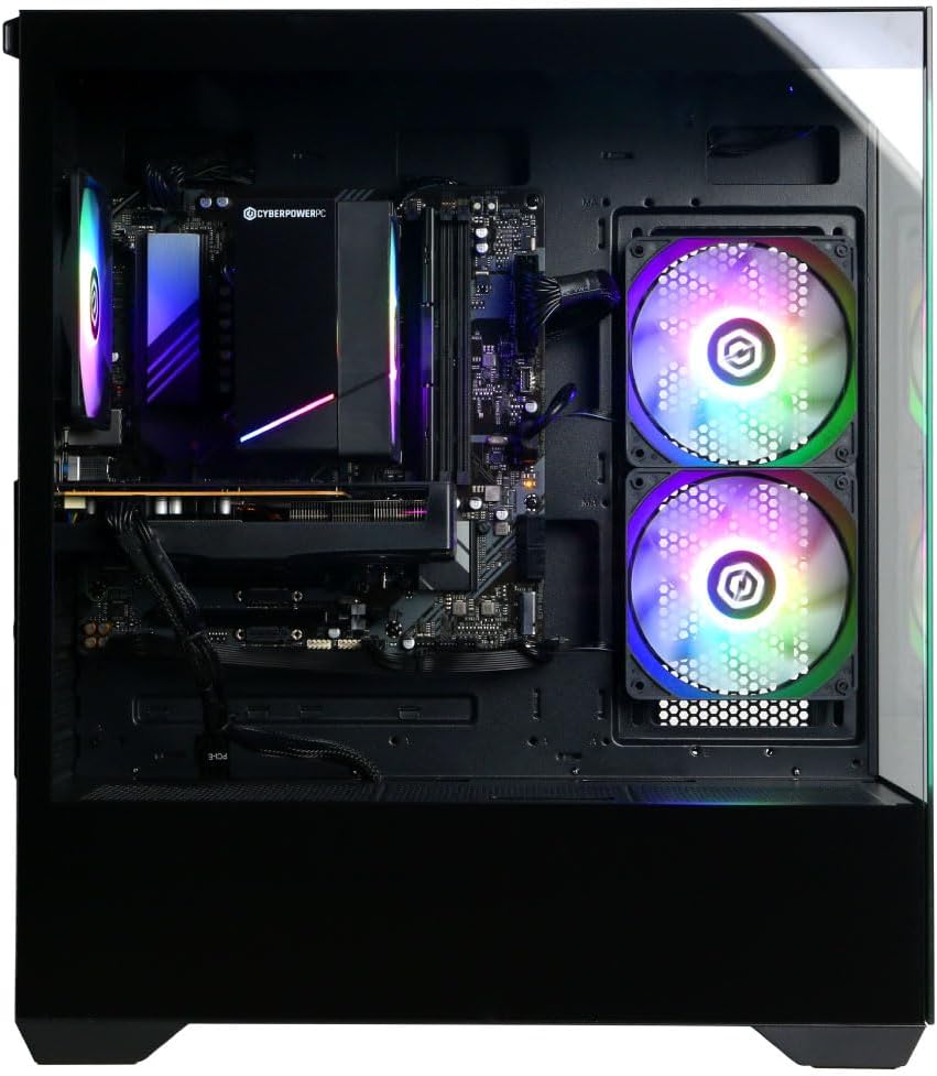 CyberPowerPC Gaming PC, Intel Core i5-14400F, GeForce RTX 5060 8GB_6