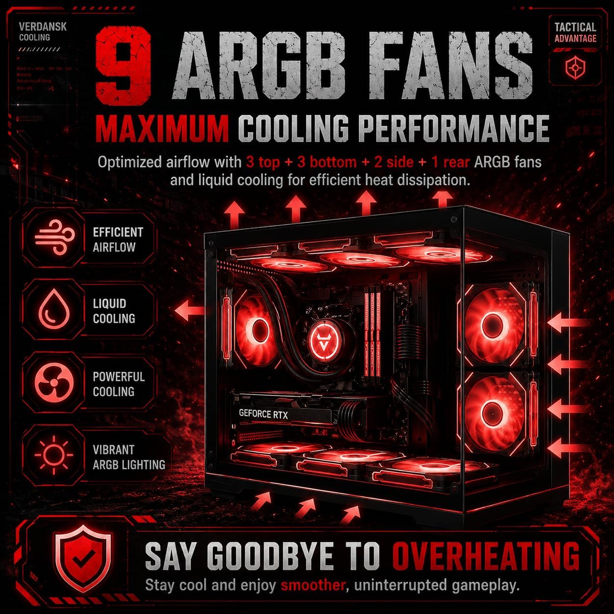 Gaming PC Desktop Computer 12-Core RTX 2070 8GB GDDR6_7