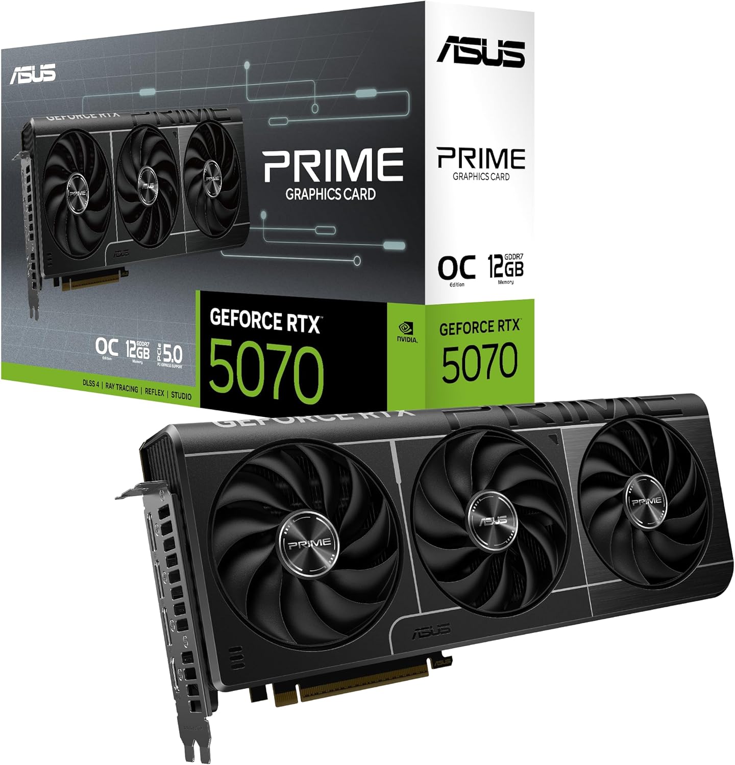 ASUS Prime GeForce RTX 5070 12GB GDDR7 OC Edition Gaming Graphics Card_2